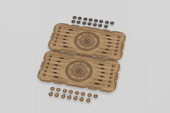 Backgammon Laser Cut Vector Files SVG: A Designer’s Review for Board Game-Inspired Editorial Design