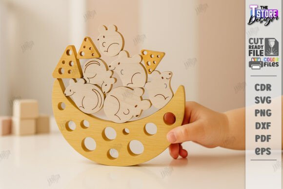 Balance Game Laser Cut Board Game SVG: A Fresh Design Asset for Creative Publishers