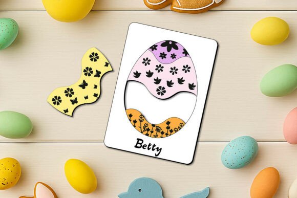 Custom Laser SVG Easter Puzzle for Kids: A Spring Design for Playful Branding