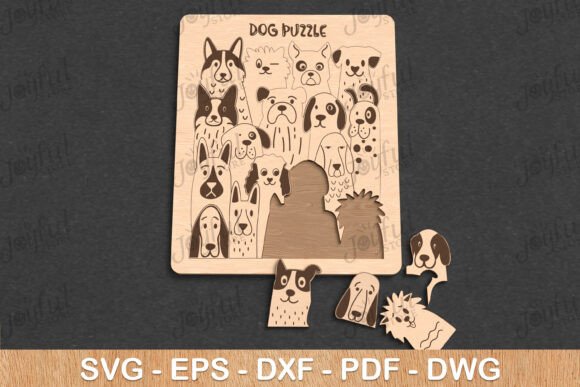 Dog Puzzle SVG for Laser Cutting Puzzles: A Brand Designer’s Review