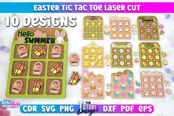 Easter Tic Tac Toe Bundle Classic Game Review