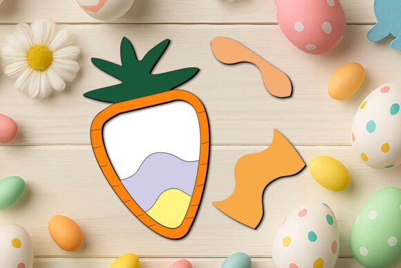 Kid Game Carrot SVG Laser Easter Puzzle for Spring Amp & Laser Cutting Projects