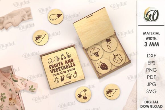 Kids Memory Game Box Laser Cut Review