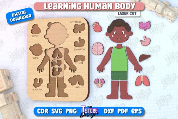 Kid’s Puzzle Anatomy Game for Kid Boy Review