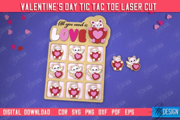 Valentine's Laser-Cut Tic Tac Toe: A Designer’s Review for Content Publishers